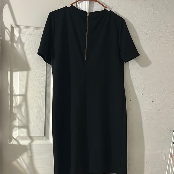 J. Crew Black and Gold Sheath Mini Dress - Picture 9 of 11